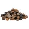 vidaXL Polished Pebbles 10 kg Mixed Colour 2-5 cm