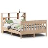 vidaXL Bed Frame without Mattress 140x200 cm Solid Wood Pine
