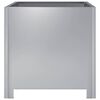 vidaXL Garden Planter 40x40x40 cm Galvanised Steel