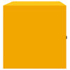 vidaXL Storage Cabinet Mustard Yellow 90 x 40 x 40 cm Steel