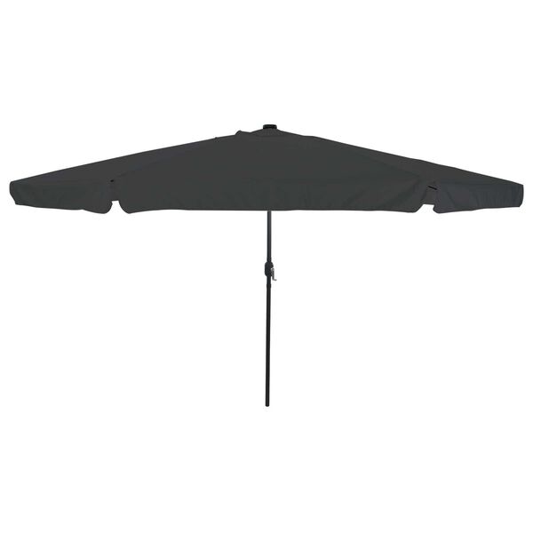 vidaXL Garden Parasol Anthracite 395 x 395 x 245 cm Polyester