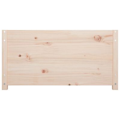 vidaXL Day Bed 90x190 cm Single Solid Wood Pine
