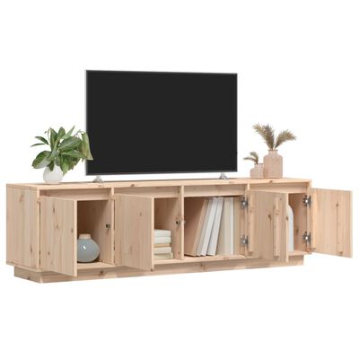 vidaXL TV Cabinet 156x37x45 cm Solid Wood Pine