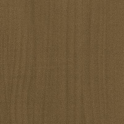 vidaXL Coffee Table Honey Brown 75x50x33.5 cm Solid Pinewood