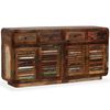vidaXL Sideboard Solid Recalimed Wood 150x35x75 cm