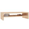 vidaXL Monitor Stand 50x24x13 cm Solid Wood Pine