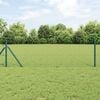 vidaXL Hexagon Fence Green 0.6 x 25 m PVC