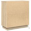 vidaXL Sideboard Sonoma Oak 71 x 34.5 x 75 cm Engineered wood