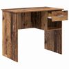 vidaXL Desk with Drawer Old Wood 90 x 49 x 75 cm Engineered Wood