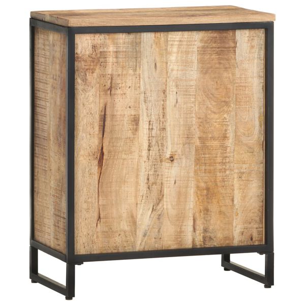 vidaXL Wine Cabinet 62x33x78.5 cm Rough Mango Wood