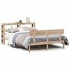 vidaXL Bed Frame without Mattress 150x200 cm King Size Solid Wood Pine