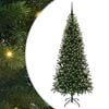vidaXL Artificial Christmas Tree Green 180 cm PE and PVC