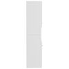vidaXL Bathroom Cabinet High Gloss White 30x30x130 cm Engineered Wood