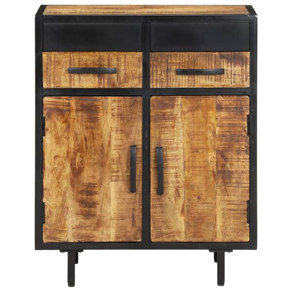 vidaXL Sideboard 60x30x75 cm Rough Mango Wood