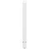 vidaXL Bar Table Legs White 2 pcs 60x(90-91) cm Steel