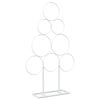 vidaXL Metal Christmas Tree KUOPIO 60 cm Steel White