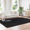vidaXL Shaggy Rug High Pile NAVARRA Black 200x290 cm Polyester
