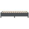vidaXL Bed Frame Dark grey 80 x 200 cm Corduroy fabric