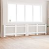 vidaXL Radiator Covers 2 pcs White 172x19x81.5 cm MDF