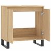 vidaXL Bathroom Cabinet Sonoma Oak 58x33x60 cm Engineered Wood