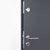 vidaXL Front Door Anthracite 110x207.5 cm Aluminium
