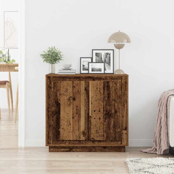 vidaXL Sideboard Old Wood 80 x 40 x 75 cm Engineered Wood