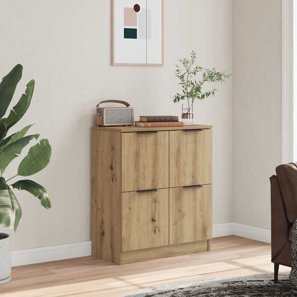 vidaXL Sideboard Artisan Oak 60x30x70 cm Engineered Wood