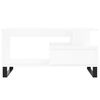 vidaXL Coffee Table White 90x49x45 cm Engineered Wood