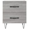 vidaXL Bedside Cabinets 2 pcs Grey Sonoma 40x35x47.5 cm Engineered Wood