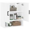 vidaXL Wall Cabinet White 60x31x70 cm Engineered Wood