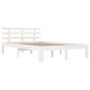 vidaXL Bed Frame without Mattress White 140x190cm