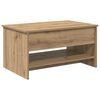 vidaXL Coffee Table Artisan Oak 80 x 50.5 x 41.5 cm Engineered Wood