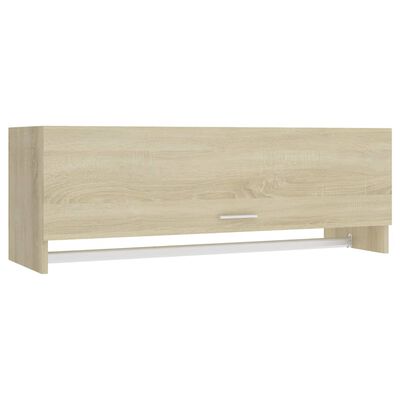 vidaXL Wardrobe Sonoma Oak 100x32.5x35 cm Engineered Wood