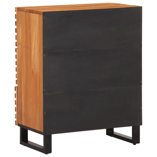 vidaXL Sideboard 60x34x75 cm Solid Wood Acacia