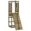 vidaXL Playhouse with Climbing Wall Impregnated Wood Pine