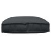 vidaXL Pallet Cushion for suitable for Seat Black 80 x 80 x 12 cm