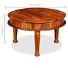 vidaXL Coffee Table Solid Acacia Wood 70x70x40 cm