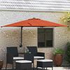 vidaXL Garden Parasol Terracotta 248.5 x 247.5 x 160 cm