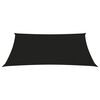 vidaXL Sunshade Sail Oxford Fabric Trapezium 3/5x4 m Black