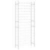 vidaXL Wine Rack for 96 Bottles White Metal