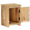 vidaXL Bedside Table Solid Mango Wood 40x30x50 cm