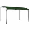 vidaXL Gazebo 4 x 3 x 2.55 m Green Fabric and Aluminium 180
