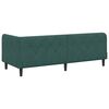 vidaXL Corner Bed Frame with Headboard Dark Green 80 x 200 cm Velvet