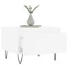 vidaXL Coffee Tables 2 pcs White 50x46x35 cm Engineered Wood
