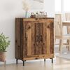 vidaXL Sideboard Old Wood 69.5 x 34 x 90 cm Engineered Wood and Iron