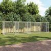 vidaXL Dog Cage Silver 800 x 200 x 200 cm Galvanised Steel