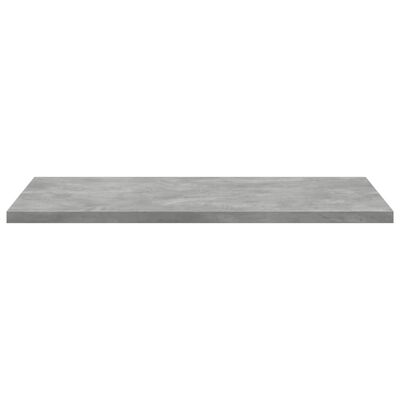 vidaXL Bookshelf Boards 8 pcs Concrete Grey 40x50x1.5 cm Engineered Wood
