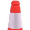 vidaXL Reflective Traffic Cones with Heavy Bases 4 pcs 50 cm