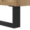 vidaXL TV Cabinet Artisan Oak 100x35x55 cm Engineered Wood