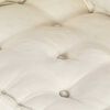 vidaXL Sofa Cushion 2 pcs Cream Fabric